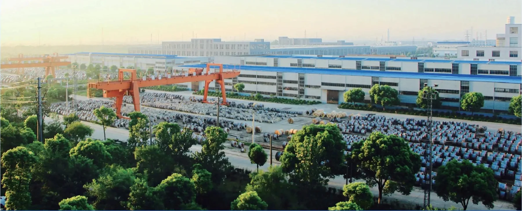 Kantor pusat dan fasilitas Far East Cable di Yixing
